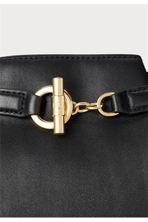 Blke Md Bckt-Bucket Bag-Medium-Natural Smth Leathr LAUREN RALPH LAUREN | Secchiello | 431982787001